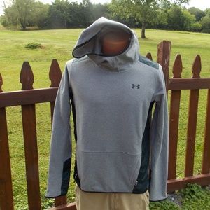 under armour funnel neck hoodie mens